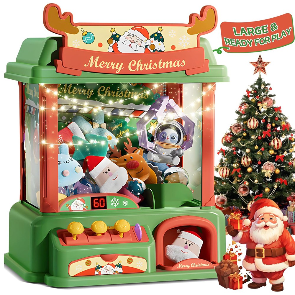 Vending Arcade Games - Рождественский автомат коготь для детей, мини
