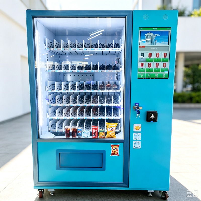 Vending Machine Qr Code - Торговый автомат для закусок с сенсорным