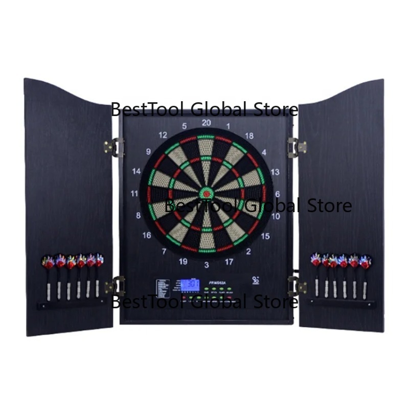 Electronic Dartboard Cabinet - Профессиональная электронная дартс-доска с ЖК-дисплеем и