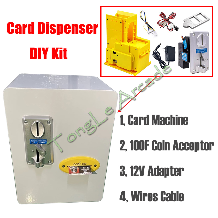 Arcade Card Vending Machine - Набор для самостоятельной сборки диспенсера карт