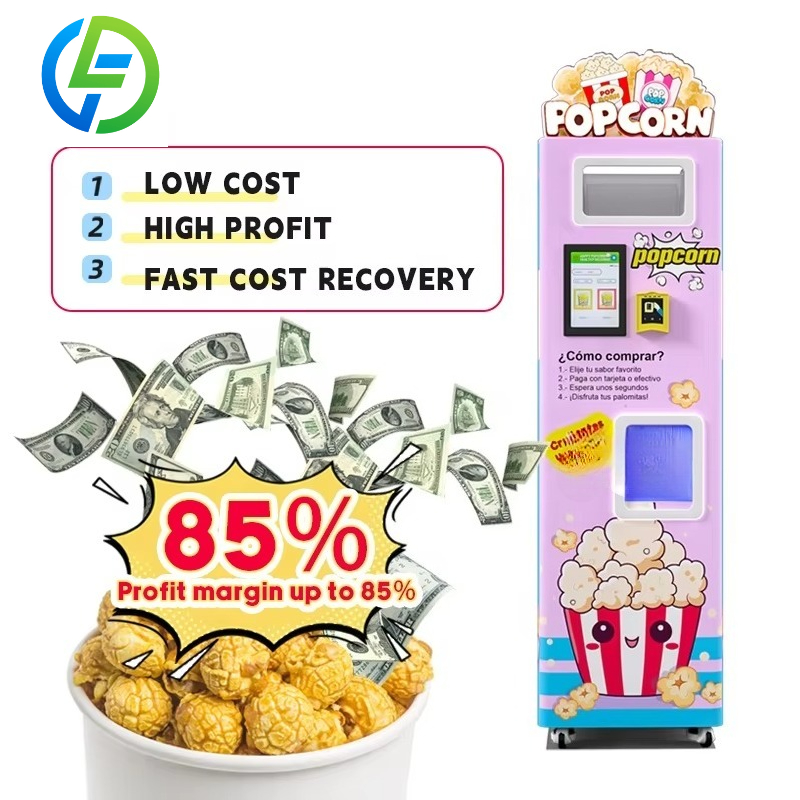 Popcorn Vending Machine - Автоматические аппараты для приготовления попкорна с