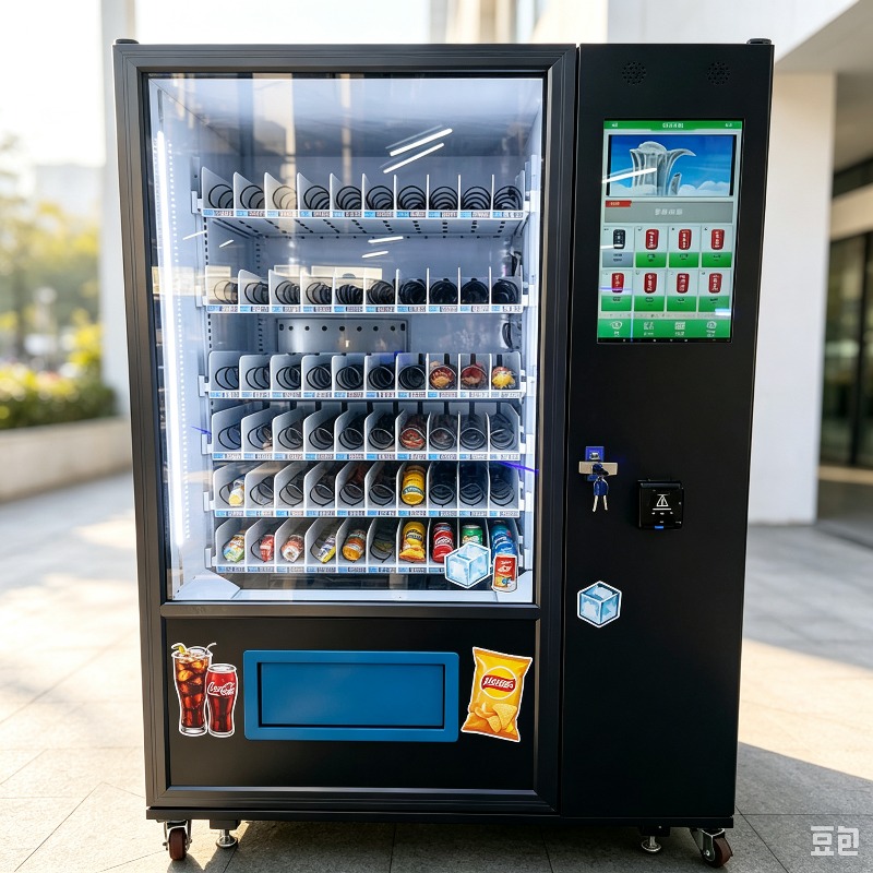 Торговый автомат для закусок с – обзор и цена Vending Machine Qr Code