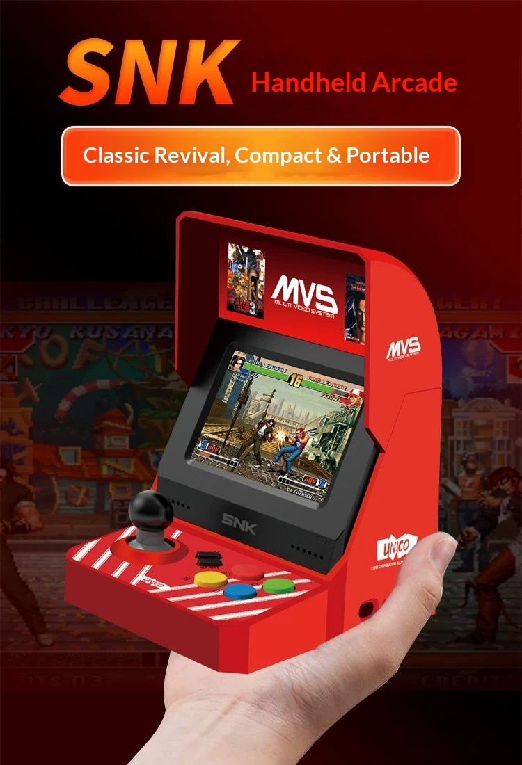 Игровая консоль UNICO MVS Mini – обзор и цена Arcade Game Cabinet