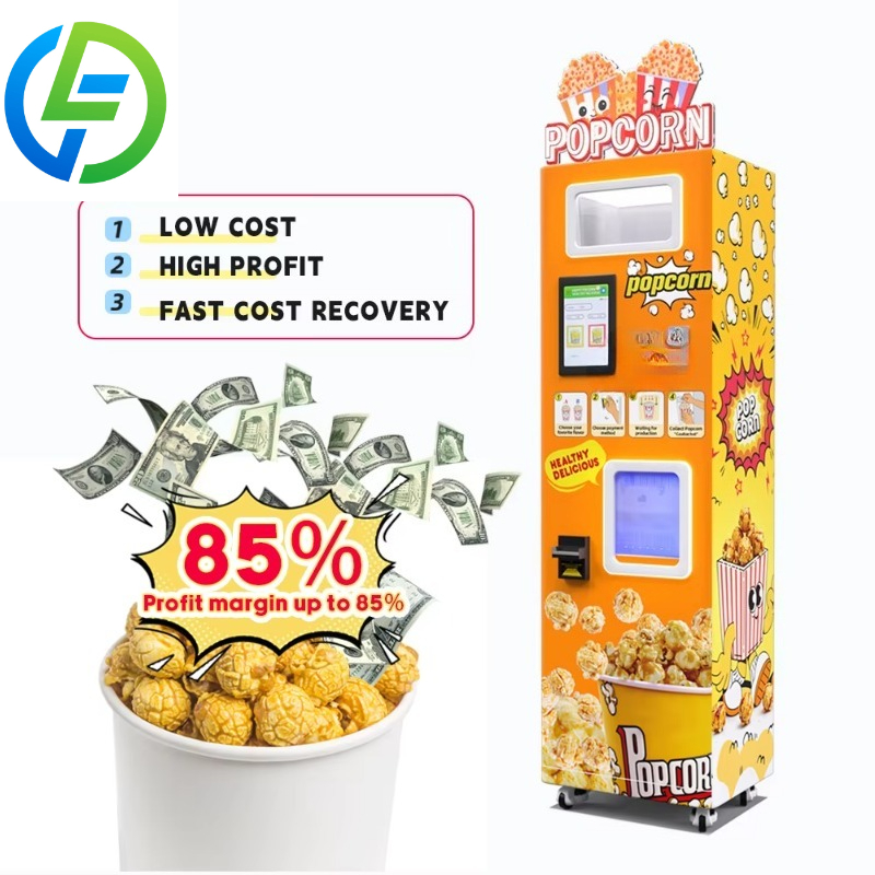Автомат по продаже попкорна с  – обзор и цена Popcorn Vending Machine