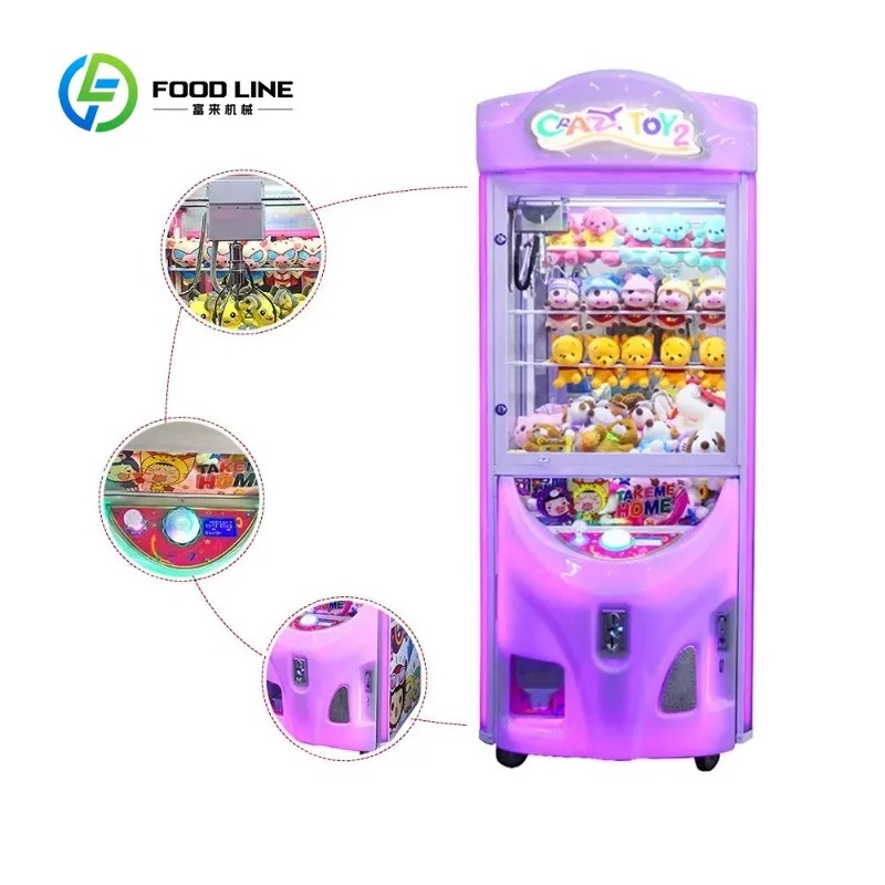 Игровой автомат-кран с монетоп – обзор и цена Arcade Prize Vending Machine