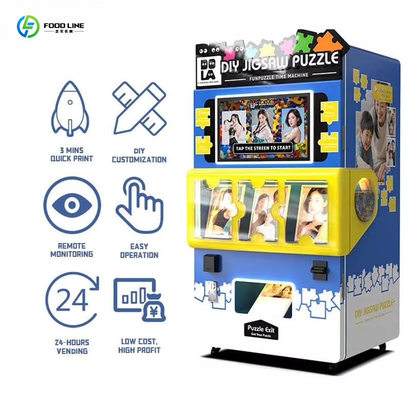 Автомат для продажи пазлов с Q – обзор и цена Vending Machine Qr Code