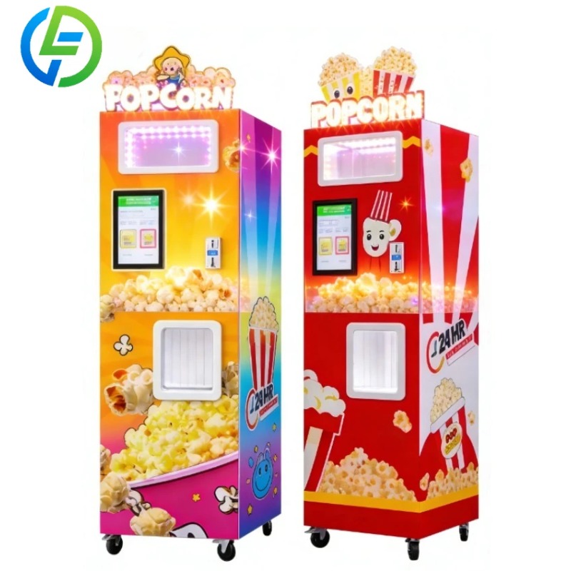Автоматический аппарат для поп – обзор и цена Popcorn Vending Machine