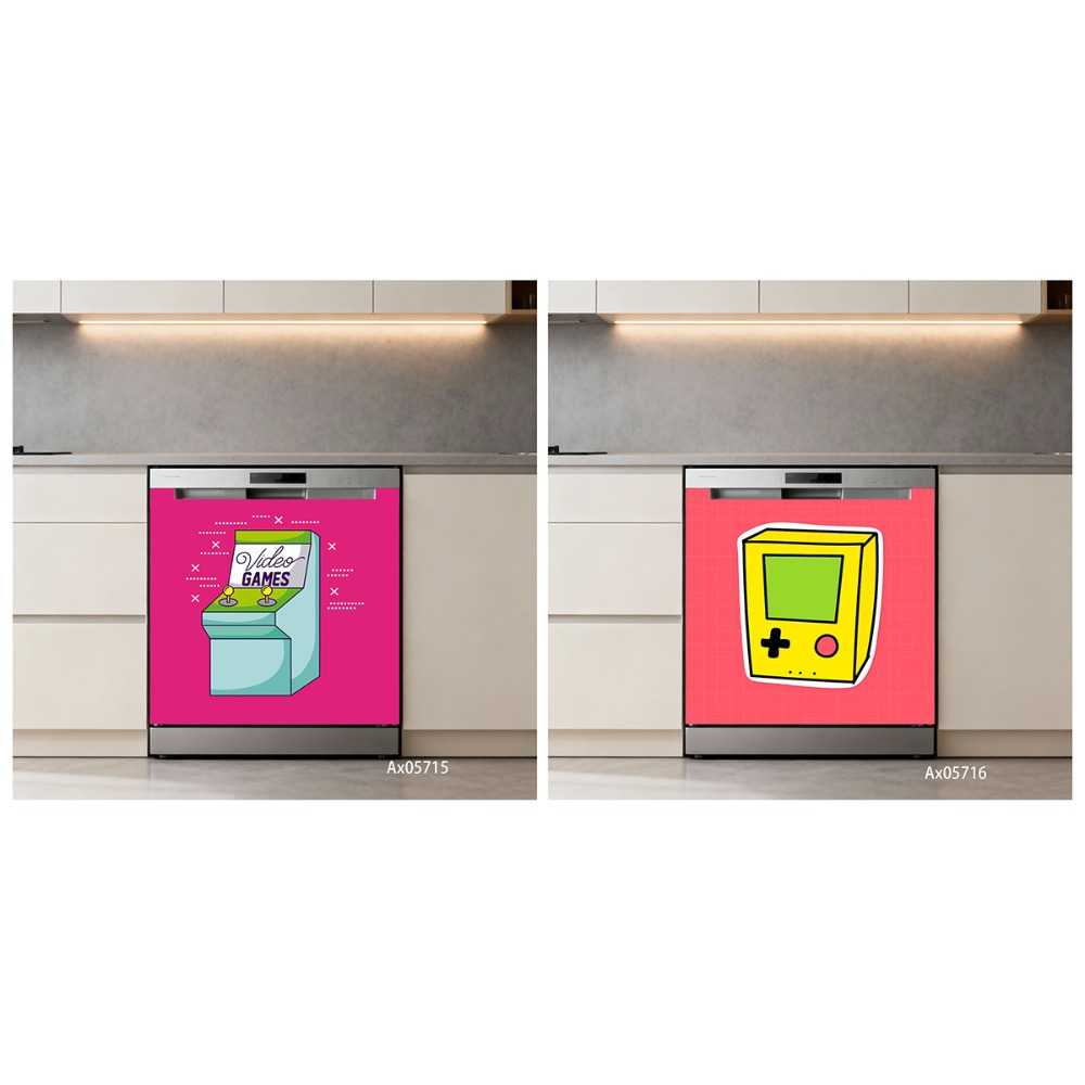 Наклейка на дверь для посудомо – обзор и цена Arcade Game Cabinet