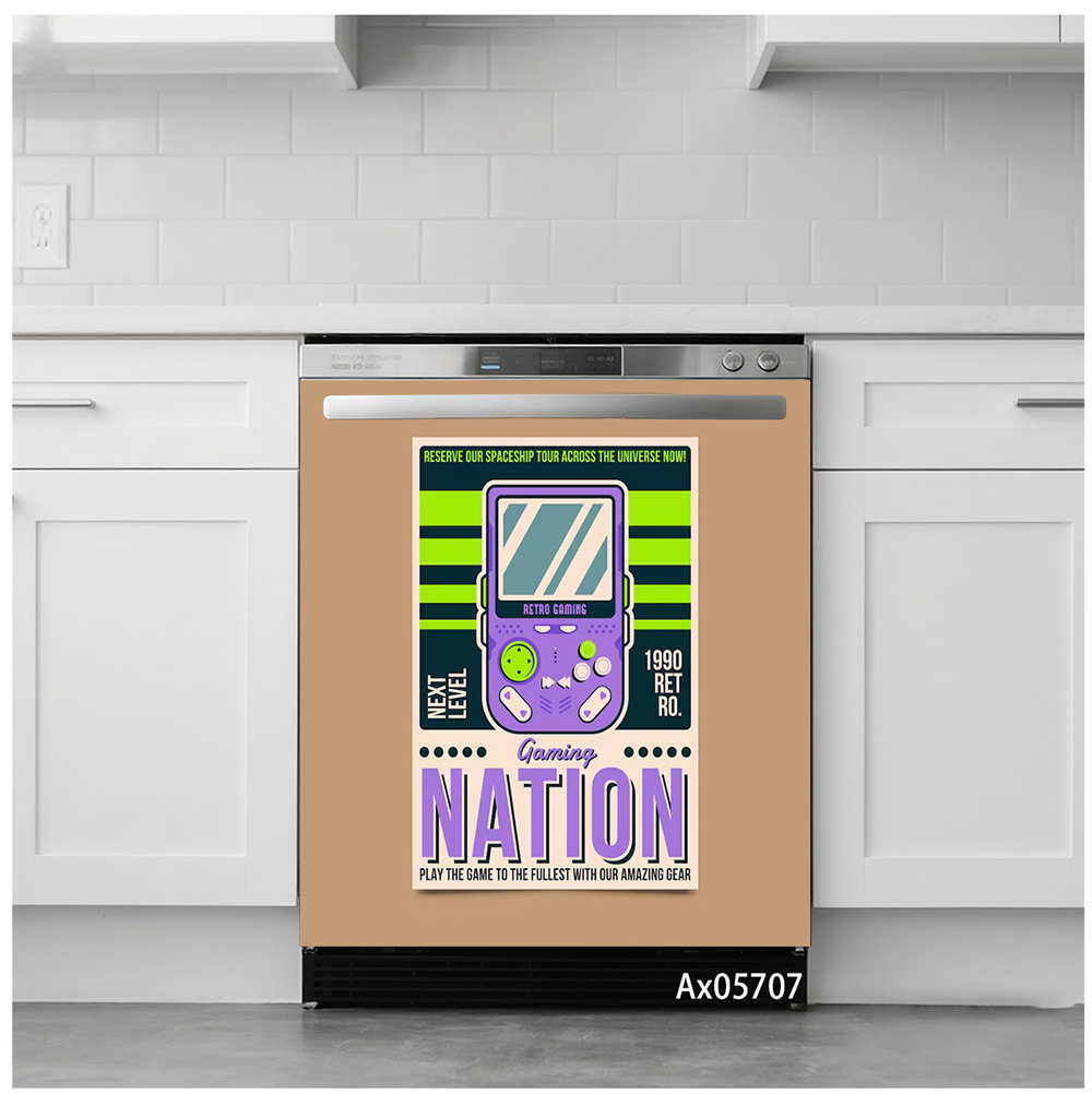 Наклейка на дверь для посудомо – обзор и цена Arcade Game Cabinet