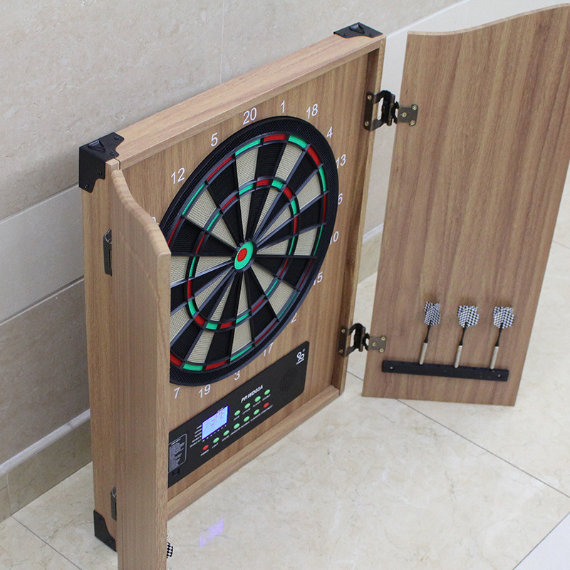 Роскошный деревянный шкаф для  – обзор и цена Electronic Dartboard Cabinet